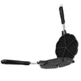 thumbnail image 5 of LAZIOEGR 5.9in Portable Mini Waffle & Sandwich Maker – Aluminum Alloy, Non‑Stick, Easy‑Clean, Multi‑Functional Cooking Pan, 5 of 8