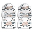 thumbnail image 3 of ZICANCN Car Seat Covers Front Seats Only, Rose Colorful Floral Automotive Seat Covers Protectors for Cars Trucks Suv 2 Pack, 3 of 8