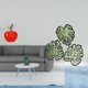 thumbnail image 2 of Escultura de cerámica con forma de fruta y hojas de palma, decoración de pared de madera, adorno creativo para el hogar, cafetería, estudio, baño, vac, 2 of 8