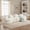 White, variant on Gretop 110" Boneless Modular Sectional, Chenille Sleeper Couch for Living Room Apartment
