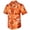 Orange, variant on Men's Hawaiian Shirt Short Sleeve Button Down Shirts Summer Tropical Holiday Beach Vacation Shirts