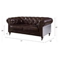 thumbnail image 6 of ACME Aberdeen Loveseat in Vintage Brown, 6 of 6