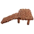 thumbnail image 4 of LEORX Basking Rock for Turtles Turtle Basking Platform Light Brown 1 Set, 4 of 8
