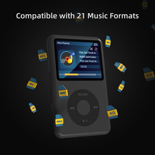 Innioasis 64GB Mp3 Player with Bluetooth, 2.4
