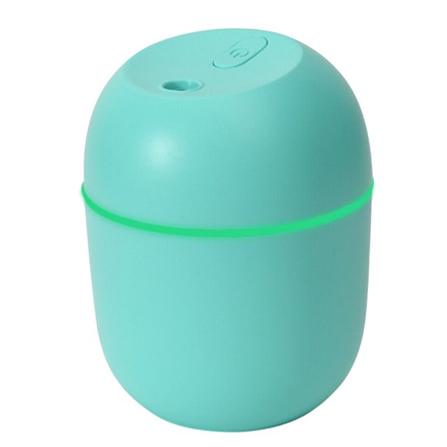 Inteprter Humidificador de aire USB para el hogar, la Oficina y el coche, Mini difusor de aire, protección antiseco, pulverizador hidratante, difusor de Humidificadores Verde Inteprter HA001735-02B