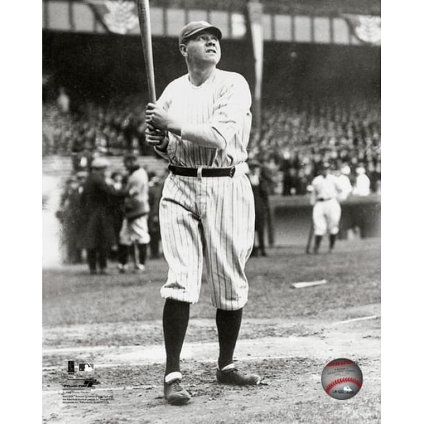 Babe Ruth 1925 Action Photo Print (20 x 24) - Walmart.com - Walmart.com