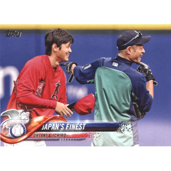 2018 Topps Update #US153 American League Shohei Ohtani RC Ichiro MLB Baseball Trading Card