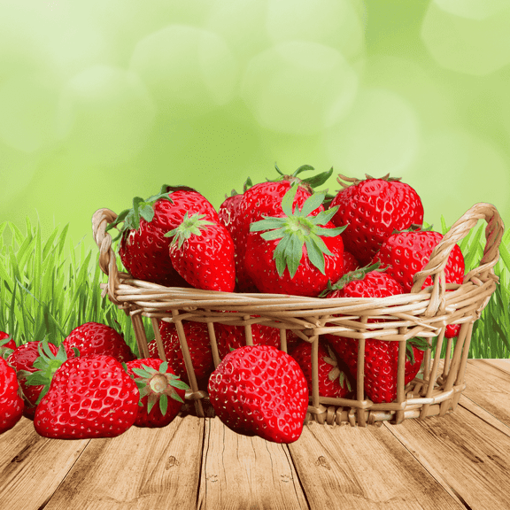 Rutgers Scarlet Strawberry Roots – Bare Root Plants | June-Bearing Variety | Sweet, Large, and Firm Berries | Disease Resistant & Cold Hardy | Non-GMO, Perfect for Gardens & Containers