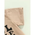 thumbnail image 5 of Genuiskids Toddler Boys Summer Outfits 3M 6M 12M 18M 2T 3T Infant Clothes Short Sleeve T-shirt Tops Drawstring Shorts Kids Casual Father's Day Outfits, 5 of 9