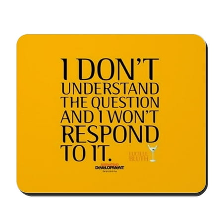 CafePress - Arrested Development Lucille Don't Under - Non-slip Rubber Mousepad, Gaming Mouse (Best Fps Gaming Mouse Under 50)