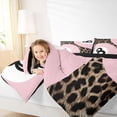 thumbnail image 3 of Erosebridal Girls Ball Games Twin Comforter Sets For Billiards Gamer,Wild Cheetah Pattern Bedding Set For Girls Kids, Reversible 2pcs, 3 of 7