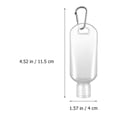 thumbnail image 2 of HEANUJJ 12Ud Recargables Transparentes Con Clip Para Guardar Líquidos En Viaje Y Deporte, 2 of 8