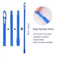 thumbnail image 3 of Heatless Spiral Hair Curlers with Styling Hooks, Plastic, 12 in., 40 Pack, 3 of 6