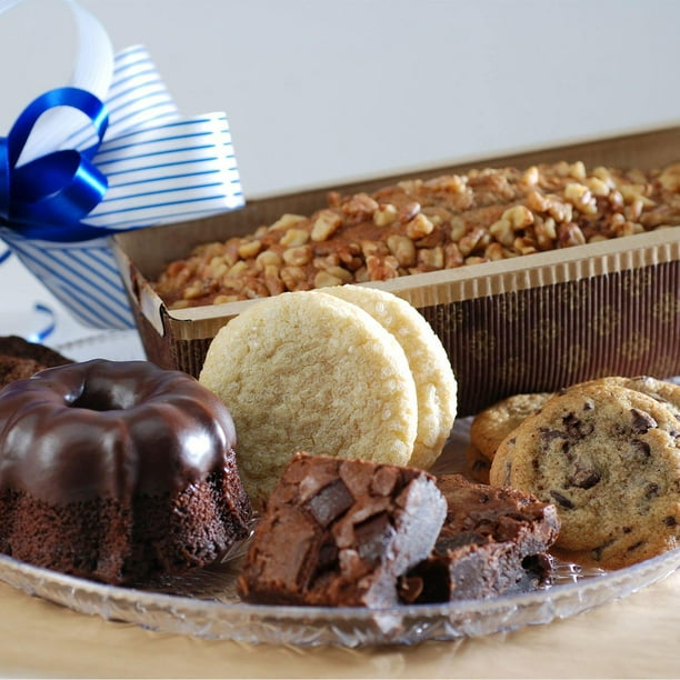Brownie & Banana Bread Gift Basket (10 Pieces) Walmart