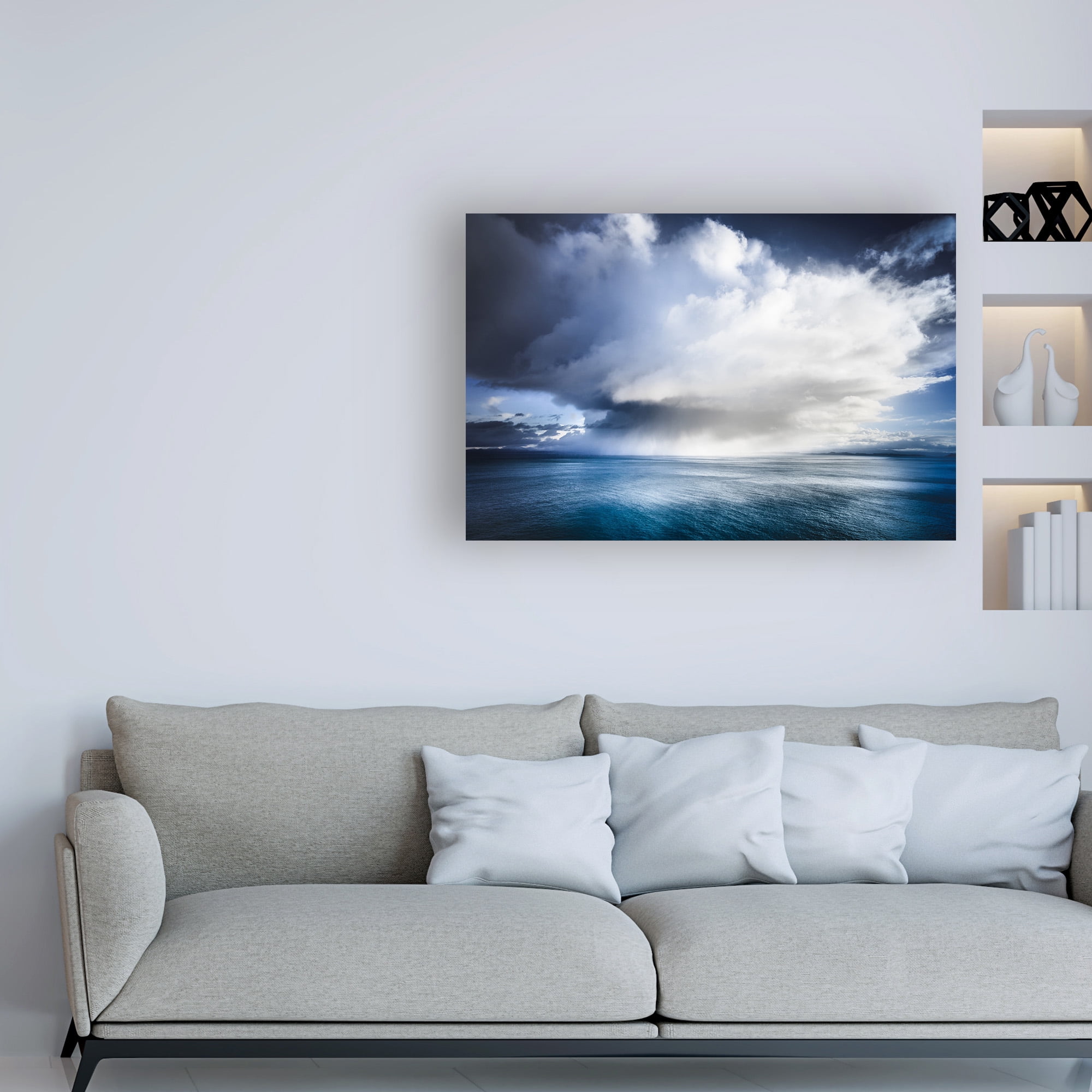Trademark Fine Art 'Skyestorm 1' Canvas Art by Lynne Dougla