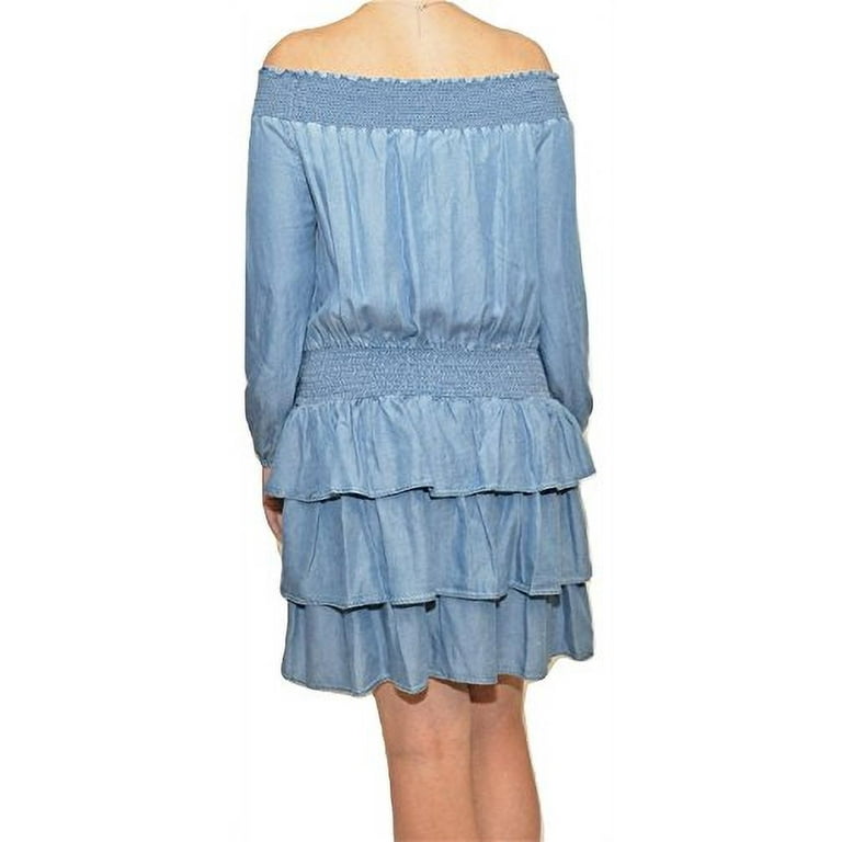 Michael kors tiered dress cheap