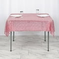thumbnail image 6 of BalsaCircle 54" x 54" Square Sequined Tablecloth Wedding Party Catering Linens Pink, 6 of 7