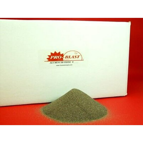 ALUMINUM OXIDE #100 - Fine Abrasive - 25 lbs - Sand Blast Cabinet BLASTING MEDIA