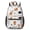 Mixed Breed Dog, variant on Corgi and Box Black Pattern 17" School Backpacks for Teens,Waterproof Oxford Fabric,S-Shape Padded Straps for School,Travel,Hiking,Camping