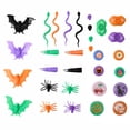 thumbnail image 5 of Assorted Party Favors, 88 Pieces, Halloween by Way To Celebrate, 5 of 7
