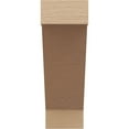 thumbnail image 2 of 10"W x 20"D x 30"H Classic Burlington Rough Cedar Woodgrain TimberThane Corbel, Primed Tan, 2 of 6