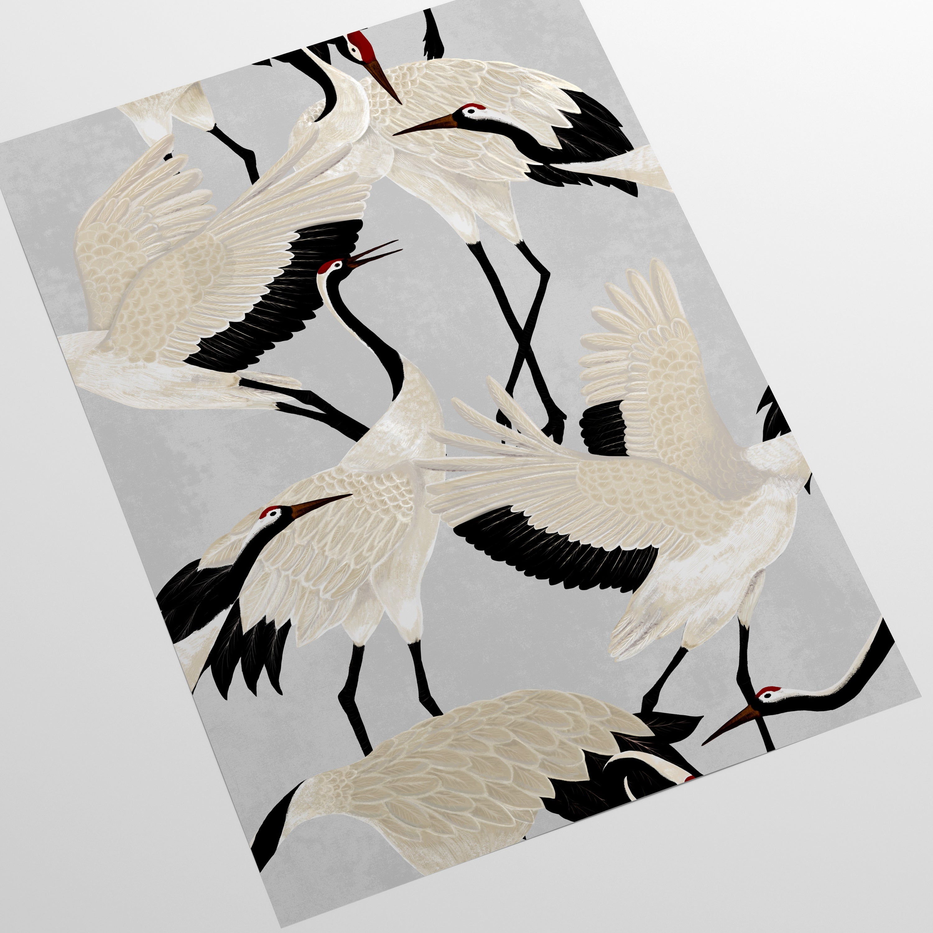 Grey Herons Wallpaper
