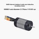 thumbnail image 4 of 3650 Internal Rotation 4 Pole Non-Inductive Brushless Motor Axle Diameter 3.175mm 1/10 1/12 RC Automotive 3650 3500KV, 4 of 5