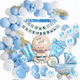 thumbnail image 1 of Decoración Baby Shower Niño Belug Set Globo azul/blanco, 1 of 5