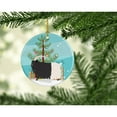 thumbnail image 2 of Carolines Treasures BB9254CO1 Welsh Black-Necked Goat Christmas Ceramic Ornament 3 in multicolor, 2 of 3