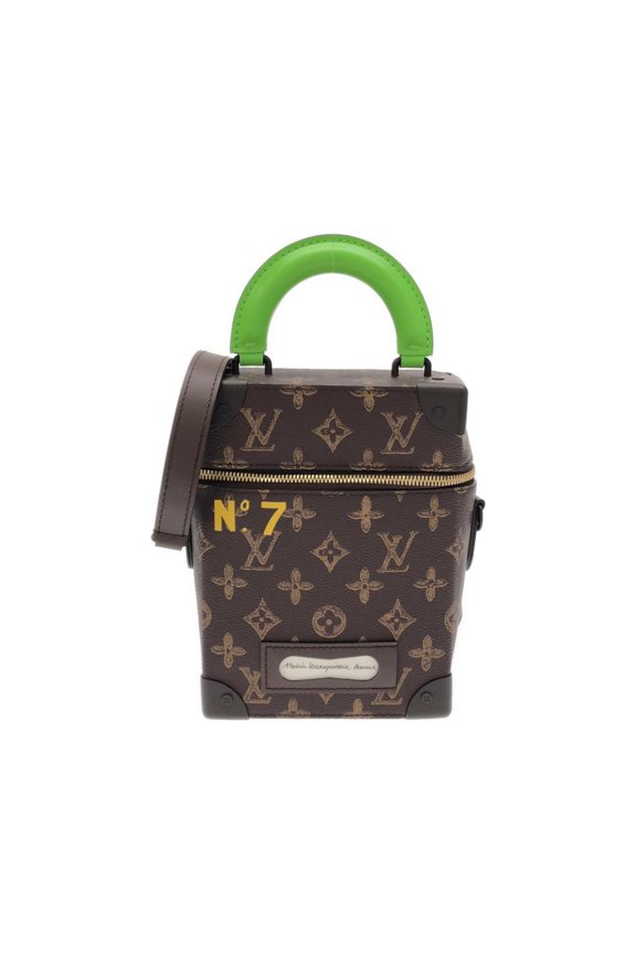 Pre-Owned Louis Vuitton Monogram (N7) Vertical Box Trunk M59664 Handbag