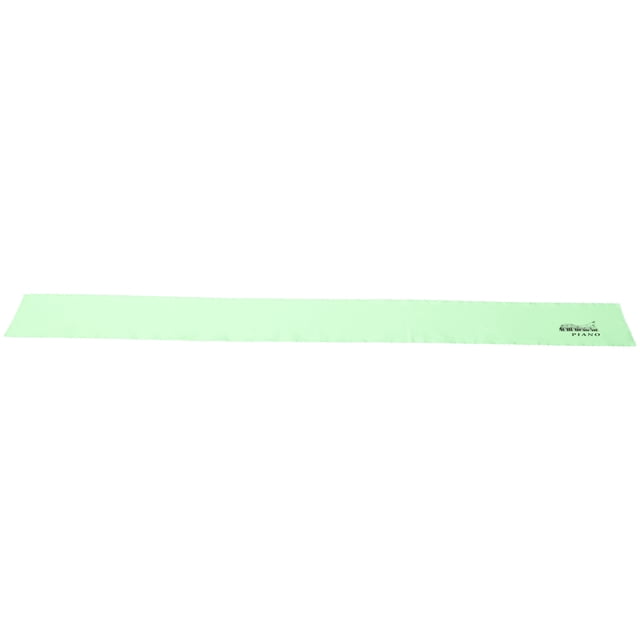 IFANLANDOR 1Pack Light Green Polyester Piano Keyboard Cover 13In Serrated Edge Simple Design for Daily Use Protection
