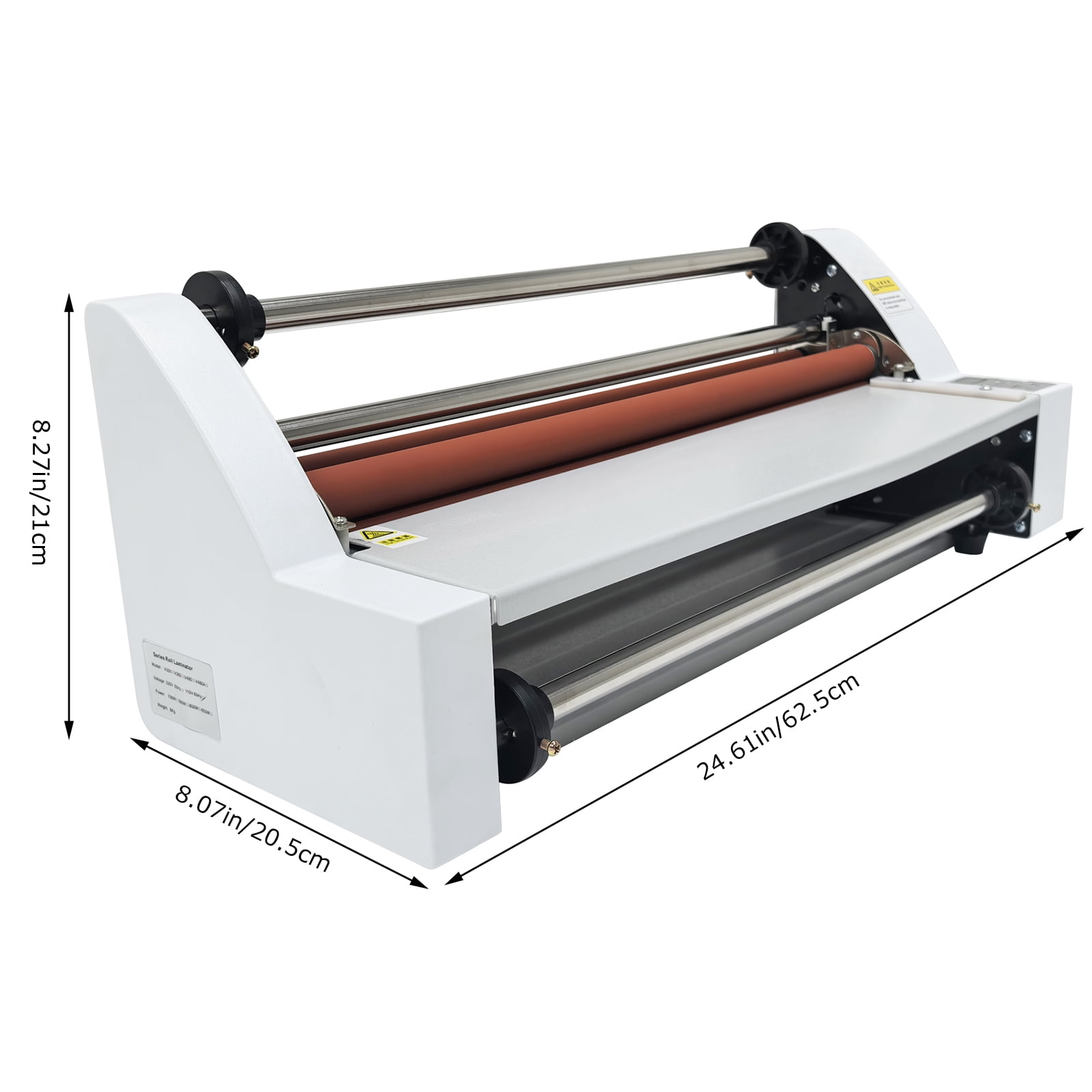 450mm/17" Roll Laminator Single & Double-sided Laminating Machine