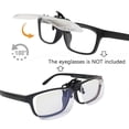 thumbnail image 3 of Flip Up Down Clip Presbyopic Glasses Ultra-light with Clip Magnifying Glasses Rimless Optical Lenses Reading Glasses, 3 of 5