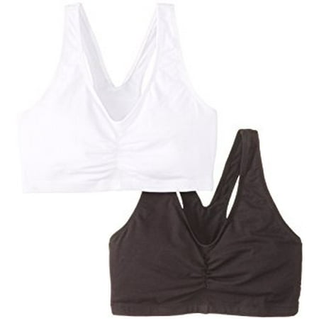 

Hanes Constant Comfort Women s Bralette Pack X-Temp ComfortFlex Fit 2-Pack White/White S