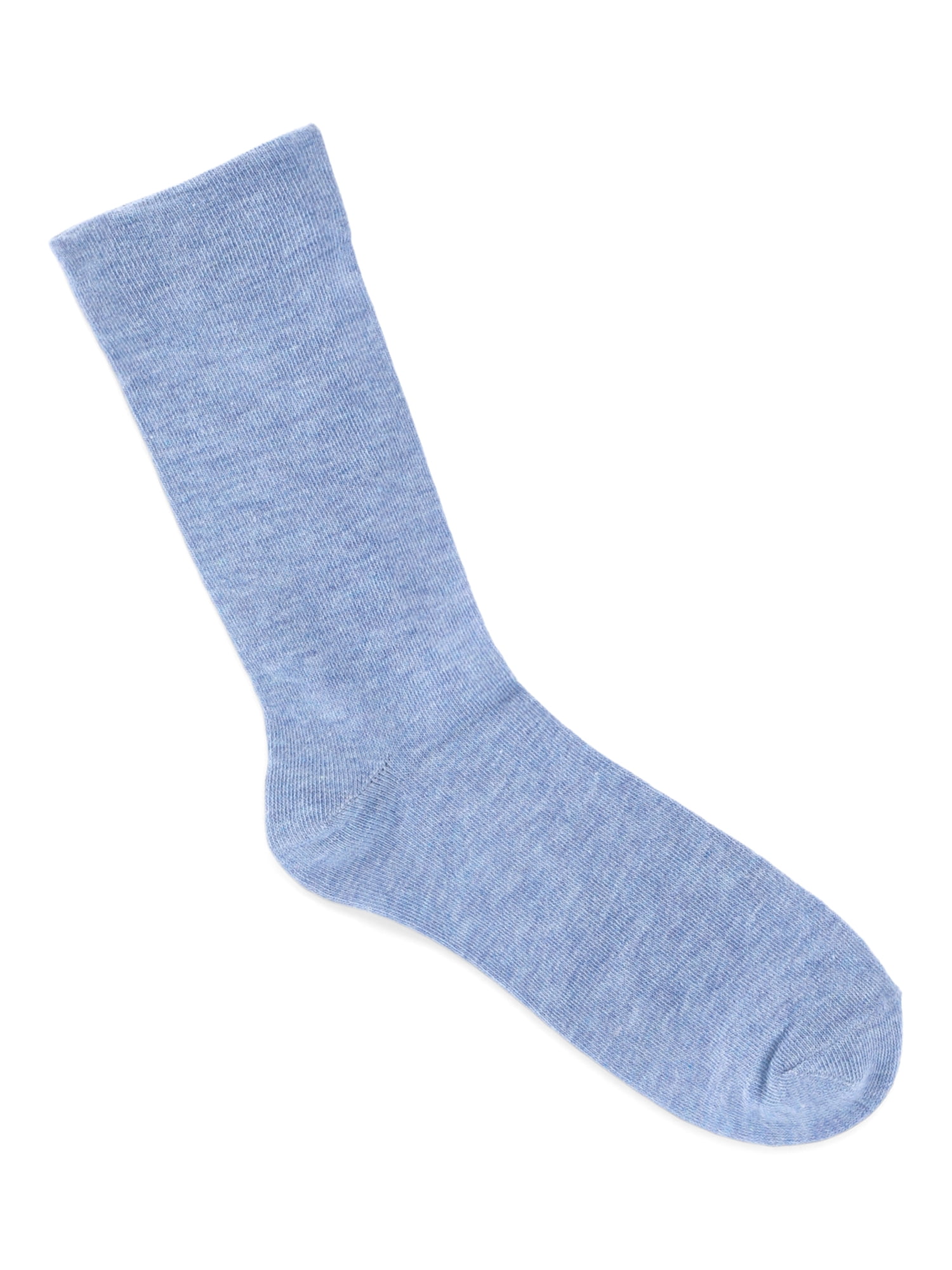 Joyspun Women's Essentials Crew Dress Socks, 6-Pack, Fits Shoe Sizes 4-10