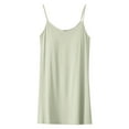 thumbnail image 5 of Women's V Neck Nightgown with Built-in Bra Comfortable Summer Sleep Dress Soft Strap, 5 of 5
