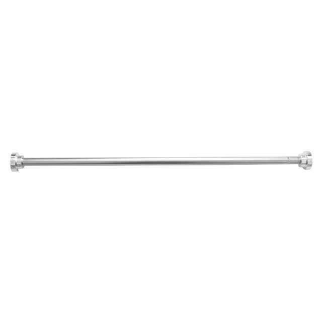 MasteelfCA Tringle à Ressort en Acier Inoxydable Réglable de 85 cm à 150 cm pour Vêtements / Serviettes / Rideaux (Argent)