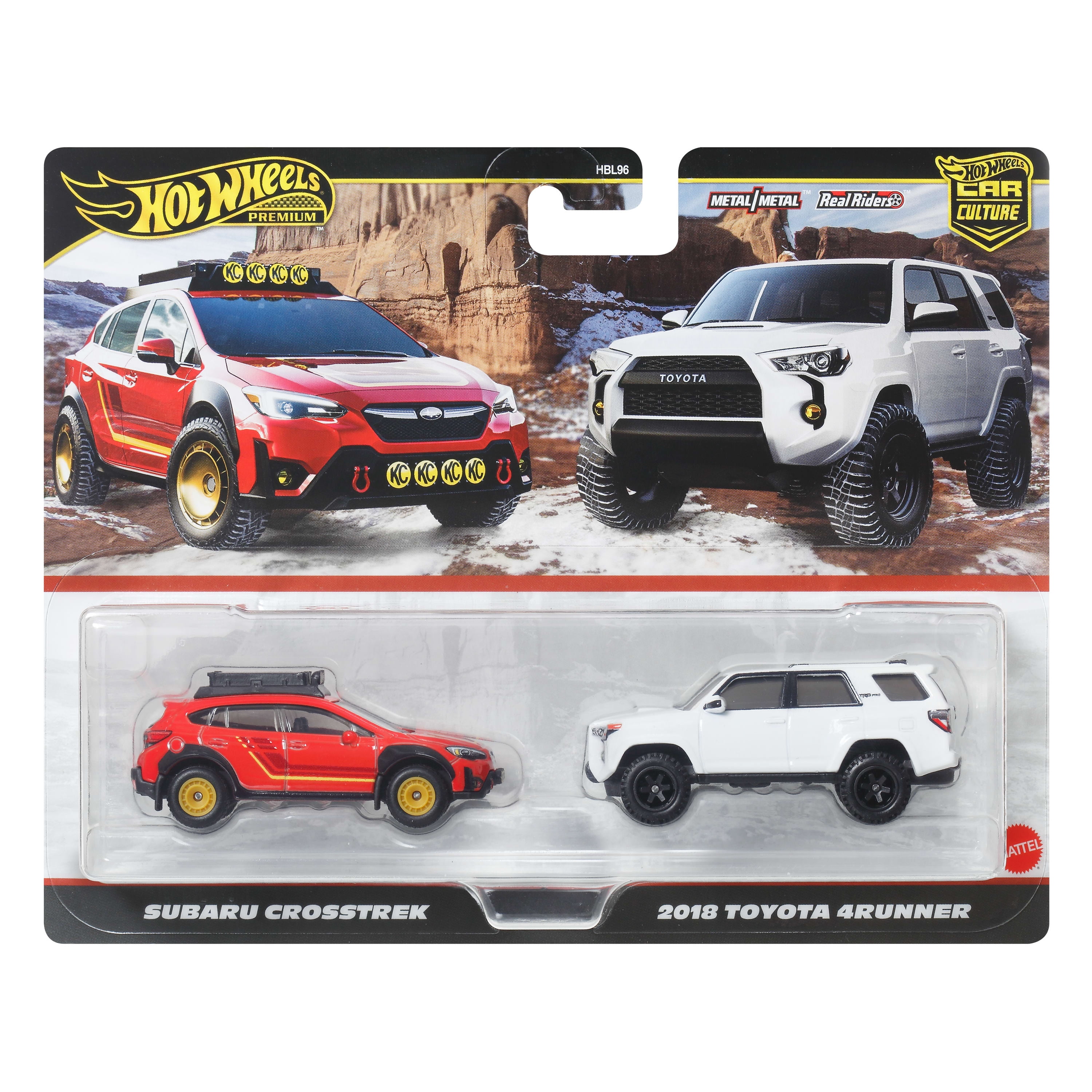 Hot Wheels Premium Car Culture 2-Pack, Toy Cars for the Adult Collector - Walmart Exclusive