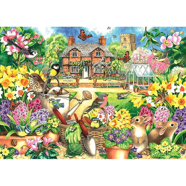 Cuadros Decorativos (DE1025) 5D DIY taladro completo diamante pintura pájaro punto de cruz bordado mosaico Kit 20X30cm Tmvgtek embutido en tela