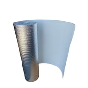 SmartSHIELD Pro-10mm 48x25ft Reflective Insulation, Foam Core, Foil and White.