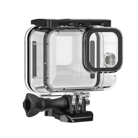 Image of Final Promotion!Ouxunus Housing Case for Gopro Hero 9 Black 60M Case Diving Protective Housing Shell for Gopro Action Camera Underwater Dive Case Shell
