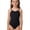 Black, variant on Girls Jumpsuits Solid Color Backless Spaghetti Strap Ballet Leotard Gymnastics Practice Dancewear Comfortable Girls Romper Size 2-3Y
