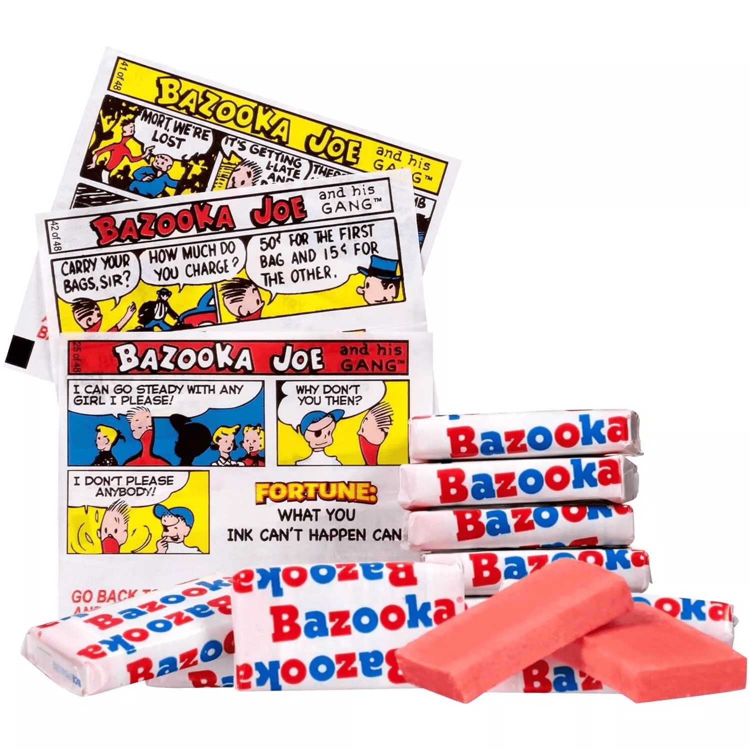 BAZOOKA Bubble Gum, Original Flavor, Bulk & Delicious Gum (4 Pounds)
