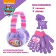 thumbnail image 3 of Nickelodeon Toddler Winter Eoreuffs and Kids Gloves, Paw Patrol Skye y Everest Ear Warmers para niñas de 4 a 7 años, púrpura, 3 of 3