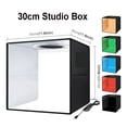 thumbnail image 1 of Photo Studio Box 25 30 40cm Photo Light Box Foldable Photography Ring LED Panel Box Shooting Tent Box Kit ,Photographic Equipment, 1 of 7