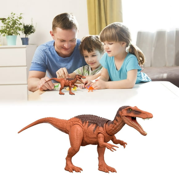 Mattel Jurassic World Rebirth Wild Roar Baryonyx Dinosaur Toy with Tail-Controlled Chomp Multi-Direction Attack & Sound, Posable & Digital Play 2
