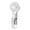 A003- White, variant on Personal Cooling Fan, Handheld Fan with Water Mist, Portable Misting Fan, Mini Fan with Mist, 6X3 in Pink Foldable Neck-Hangable Handheld Fan with Detachable Lanyard for Outdoor