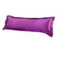thumbnail image 1 of AMLESO Luxury Silk Body Pillow Cover Pillowcase Replacement Violet-150x48cm, 1 of 3