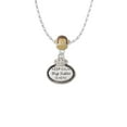 thumbnail image 2 of Delight Jewelry Keep Calm Big Sister is Here Mia Monkey Charm Necklace, 2 of 4