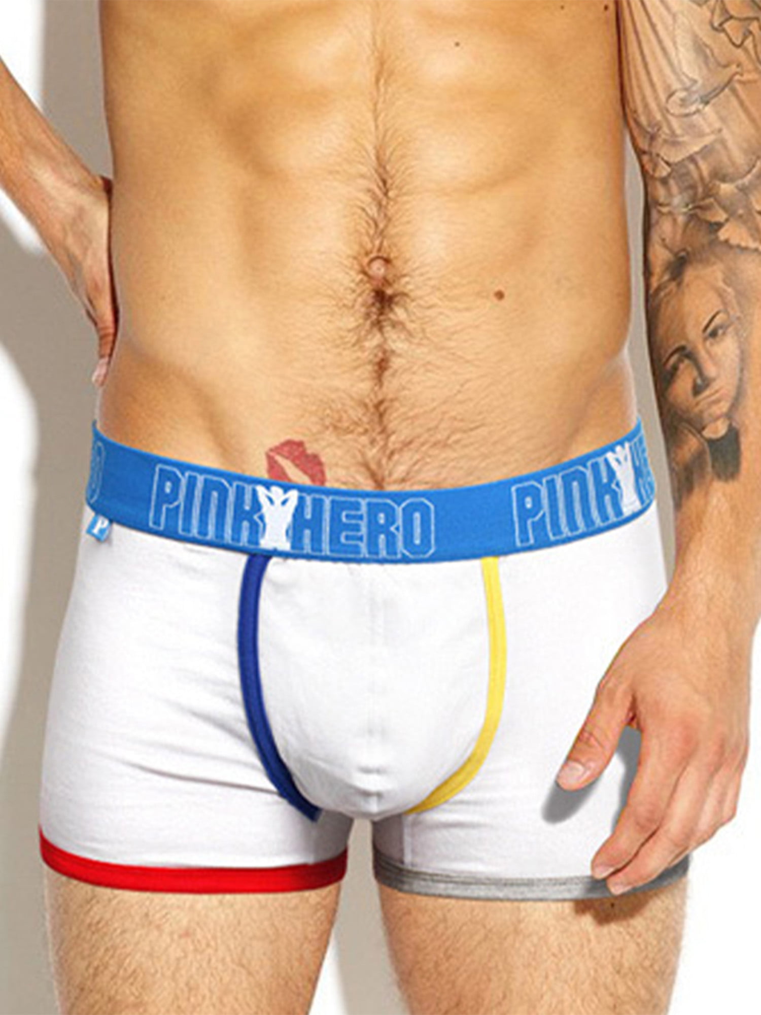 UK Men's Boxer Briefs Breathable Underwear Bulge Pouch Shorts Trunks Underpants